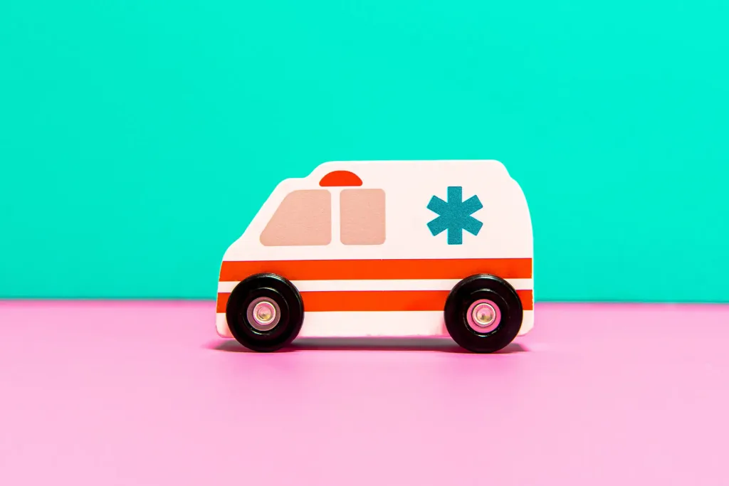 Spielzeug Krankenwagen